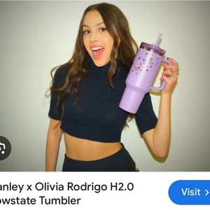 Olivia Rodrigo H20 Flowstate STANLEY CUP tumbler